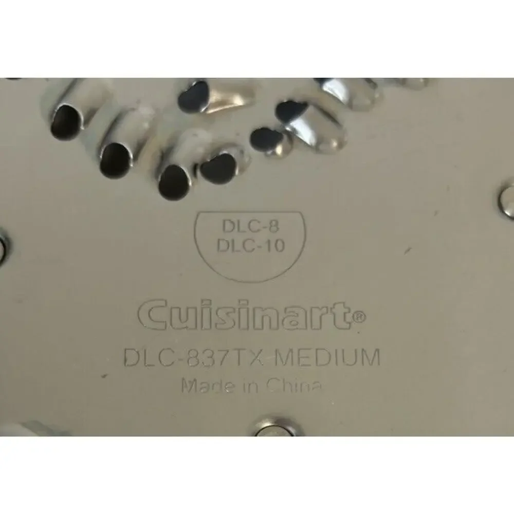 Cuisinart Prep 11 Plus Food Processor Medium Shredding Disc Blade DLC-837TX‎
